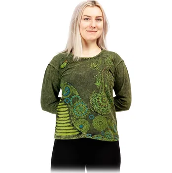 Dámská halenka Etno top / halenka Ketana Hijau, Sittar.cz S