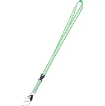 Reflexní klíčenka - zelená