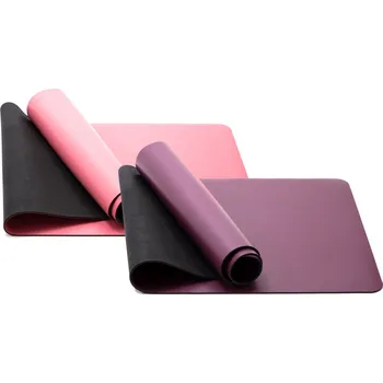 podložka na cvičení Hütermann Podložka na jógu PU + RUBBER (PŘÍRODNÍ PRYŽ) - FIALOVÁ