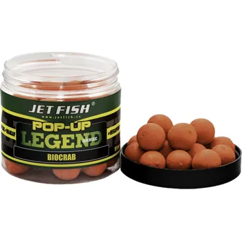 Boilies Jet Fish Legend Pop Up Biocrab - 60 g 16 mm
