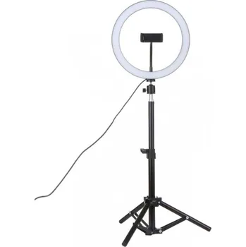 Studiové světlo Led světlo pro focení natáčení mobilem 26cm (LED světlo Ring pro natáčení videí a focení 26cm)