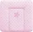 Ceba Baby Přebalovací podložka na komodu měkká 75 x 72 cm, Hvězdy růžové