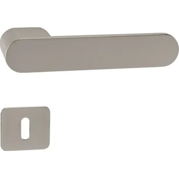 Dveřní kování Oválná klika GK - AVUS ONE zamak Provedení: klika/klika na rozetách, Povrch: velvet šedá (22) 8584138415643