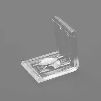 LED lišta Příchytka CORNER 16, transparent (1 ks)