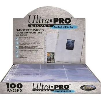 Příslušenství ke karetním hrám Ultra PRO Silver Series 100 ks