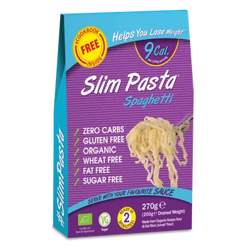 Slim Pasta Spaghetti 270g Nízkokalorické těstoviny (9 kcal, 0 g sacharidů)