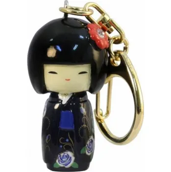 Klíčenka panenka Kokeshi Furisode