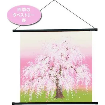 Šátek Japonské Furoshiki závěsné Haruu - Jaro 50 x 50 cm