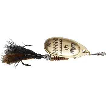 Umělá nástraha Dam Třpytka Effzett Standard Spinner Dressed Gold - Velikost 3 Hmotnost 6 g