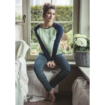 Dámské pyžamo Pyžamo Key dlouhé LNS 831 Velikost: XL, Vzor: 831