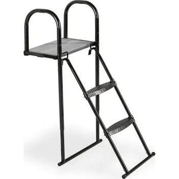 Trampolína Žebřík k trampolíně Exit s plošinou