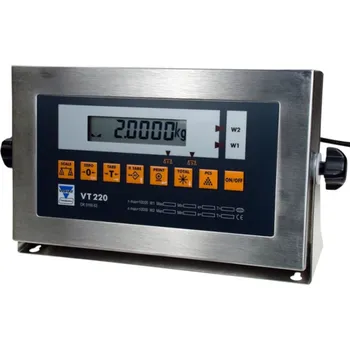 Průmyslová váha Vyhodnocovací jednotka VPG VT220 hliník - tenzometrický snímač zatížení