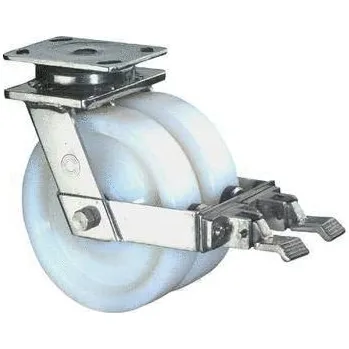 Pojezdové kolečko Nerezové polyamidové dvojité pojezdové kolo K120.A90.200