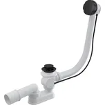 ALCADRAIN Sifon vanový automat komplet, černá-mat (A55BLACK)