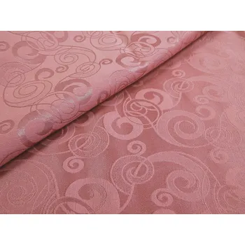 HEDVA ČESKÝ BROKÁT Odaska 163 GIRLANDY růžová