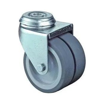 Pojezdové kolečko Přístrojové pryžové dvojité pojezdové kolečko B101.A80.075