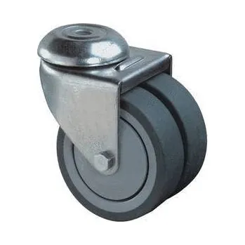 Pojezdové kolečko Přístrojové pryžové dvojité pojezdové kolečko B101.A85.075