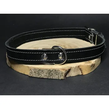 Obojek pro psa Palkar obojek z kůže hlazenice pro psy 60 cm x 24 mm černý (Palkar obojek z kůže hlazenice pro psy 60 cm x 24 mm černý)