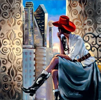 Diamantové malování Diamantové malování 38x38cm DALLAS