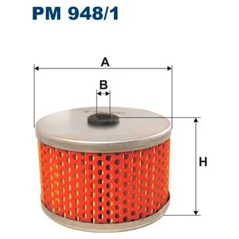 Autoelektrika Palivový filtr Filtron PM948/1