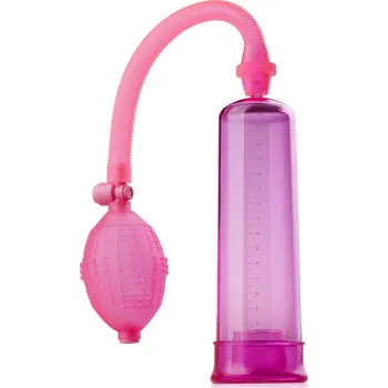 Vakuová pumpa KLASICKÁ RŮŽOVÁ VAKUOVÁ PUMPA - SUPER TĚSNÁ "ULTIMATE PUMP" WRD 3029C