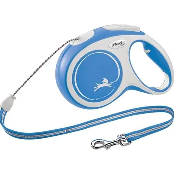 Flexi New Comfort M lanko 8 m/20 kg, modré 