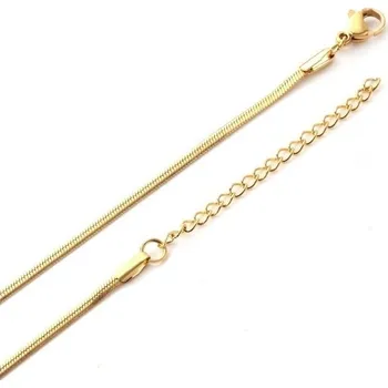 Řetízek Přívěskynakrk.cz Ocelový řetízek GOLD