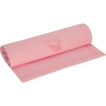 Dětská deka ESITO Letní dětská deka dvojitá bavlna jednobarevná - růžová/ 75 x 100 cm