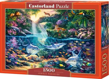 Puzzle Castorland Ráj uprostřed džungle 1500 dílků