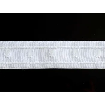 Stuha Snový svět Záclonová páska - tužkové řasení, 40 mm