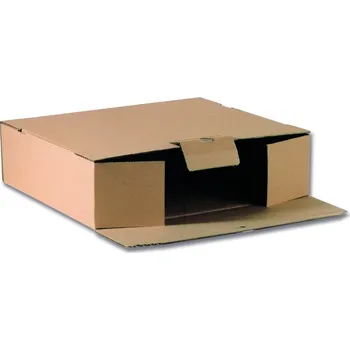 Archivační krabice na celý pořadač, natur, 330 x 300 x 100 mm.