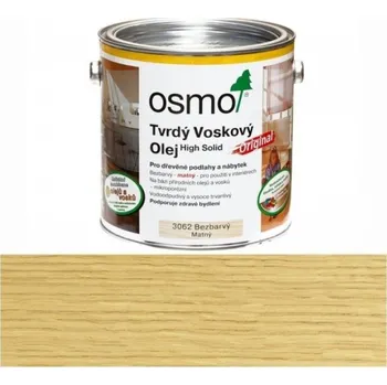 Olej na dřevo Osmo Tvrdý voskový olej original - matný 3062 Objem: 0,375 l