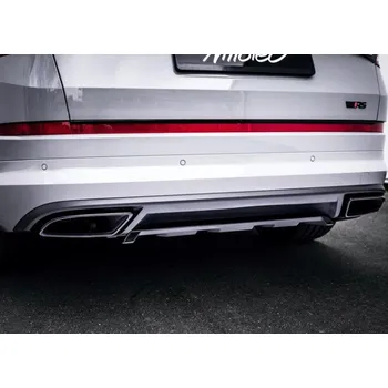 Autodíl Milotec difuzor zadního nárazníku pro Škoda Kodiaq RS, černý lesklý