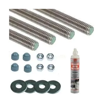 Komín Komíny CZ Sada pro upevnění komínového nástavce