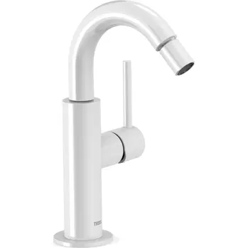 Tres STUDY COLORS Jednopáková bidetová baterie 21,7cm, úhel otočení 360º, 26222402 Provedení: Bílá