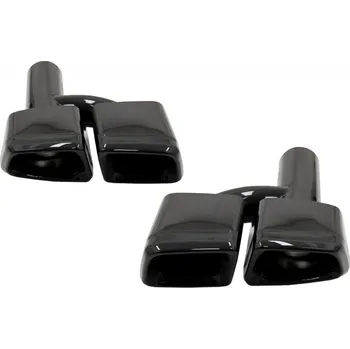 Koncovka výfuku Sportovní koncovka výfuku pro Mercedes-Benz E63/S65 AMG look black edition