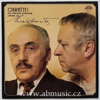 Česká hudba LP Miroslav Horníček a Miloš Kopecký - Obraťte ! Na druhé straně jsem já