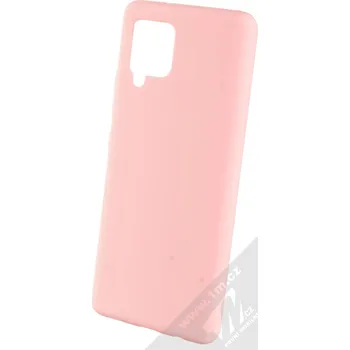 Pouzdro na mobilní telefon 1Mcz Solid TPU ochranný kryt pro Samsung Galaxy A42 5G světle růžová (light pink)