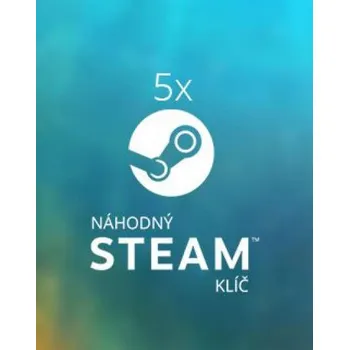 Počítačová hra 5x Náhodný steam klíč PC – digitální verze - Hraj již za pár minut