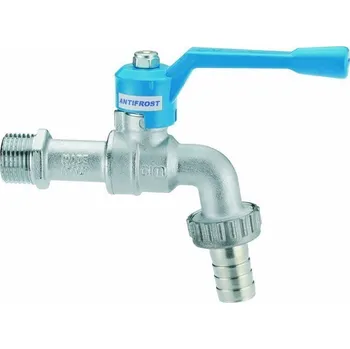 Vodovodní kohout kul.koh.výtokový mrazuvzdorný s přip.na had.PN 16 1/2" DN 15