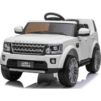 Dětské elektrovozidlo Mamido Elektrické autíčko Land Rover Discovery bílé