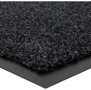 Rohožka Černá vstupní rohož FLOMA Briljant (Bfl-S1) - 60 x 80 x 0,9 cm