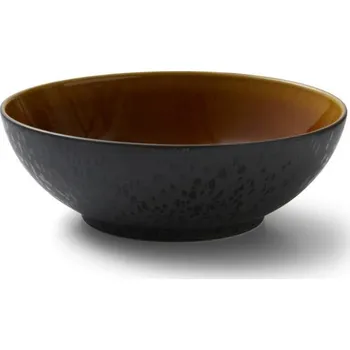 Bitz,Mísa na salát Salatskål 30 cm Black/amber | jantarová