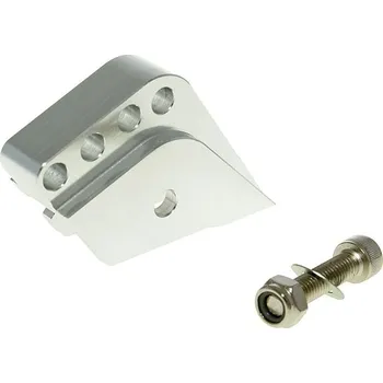 Vparts Podložka pod pružinu CNC 4 díry stříbrná, Peugeot vertikal VC21325