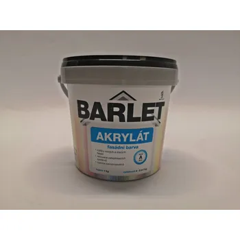barva na zeď Barvy a laky Hostivař Barlet Akrylát plus V4013 bez plniva bílý 1 kg