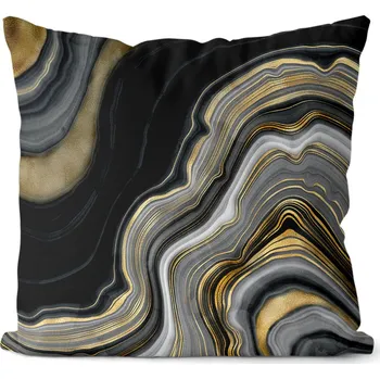 Dekorativní polštářek Polštář Luxury stone (Velikost: 40 x 40 cm)