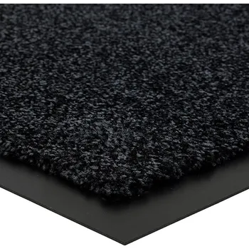 Rohožka Černá vnitřní čistící vstupní rohož FLOMA Briljant (Bfl-S1) - 40 x 60 x 0,9 cm
