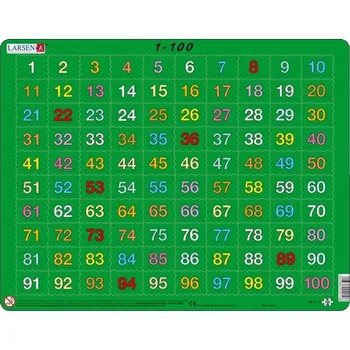 Larsen Puzzle počítání 100 dílků