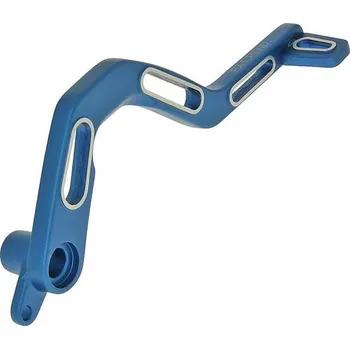 Vparts Brzdový pedál alu modrá, Derbi Senda DRD, SM, X VC18431