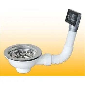 Sifon vpusť 3 1/2 s bočním přepadem S/1397